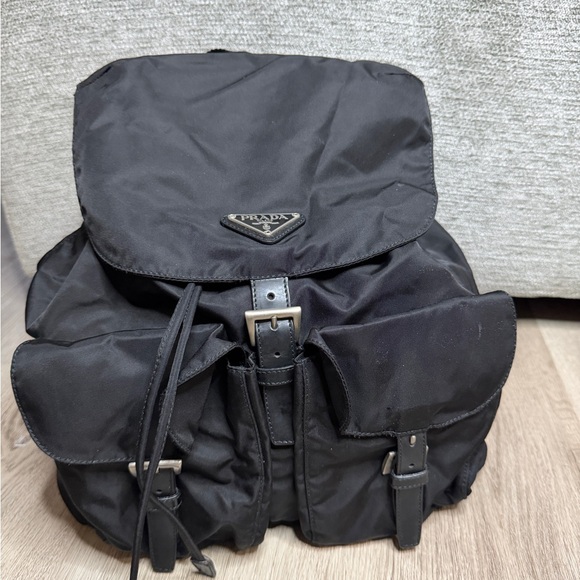Prada Black Nylon Women’s Backpack - Picture 6 of 16